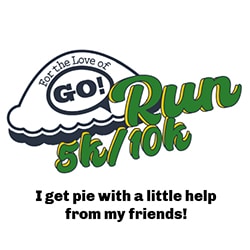 for the love of go run 5k and 10k logo